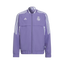 Real Madrid Chamarra Adidas Anthem - Púrpura/Blanco