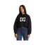 Sudadera Negra Dc Mujer