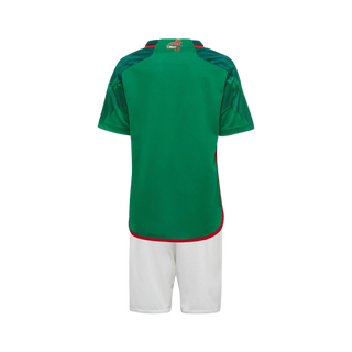 Conjunto Adidas Selección Nacional De México Local Mundial 2022 Niño