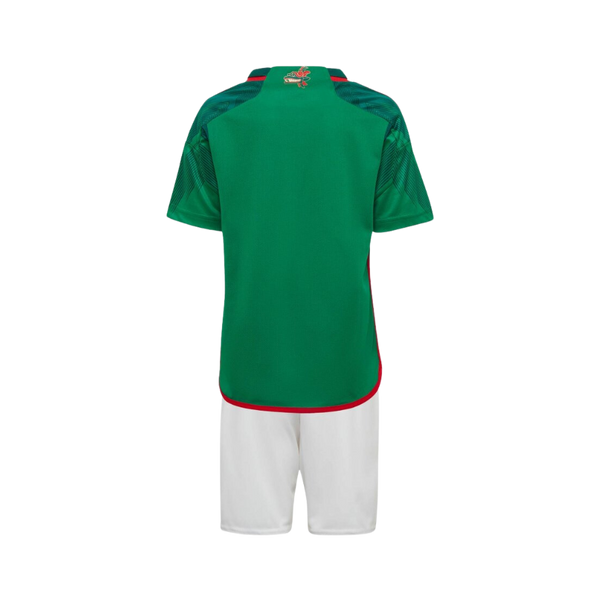 Conjunto Adidas Selección Nacional De México Local Mundial 2022 Niño