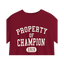 Playera Regular Fit Property Of Champion 1919