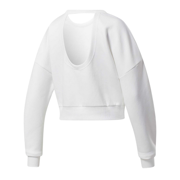 Sudadera reebok top mujer gris