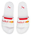 SANDALIA PUMA RED BULL BLANCA - SANDALIAS